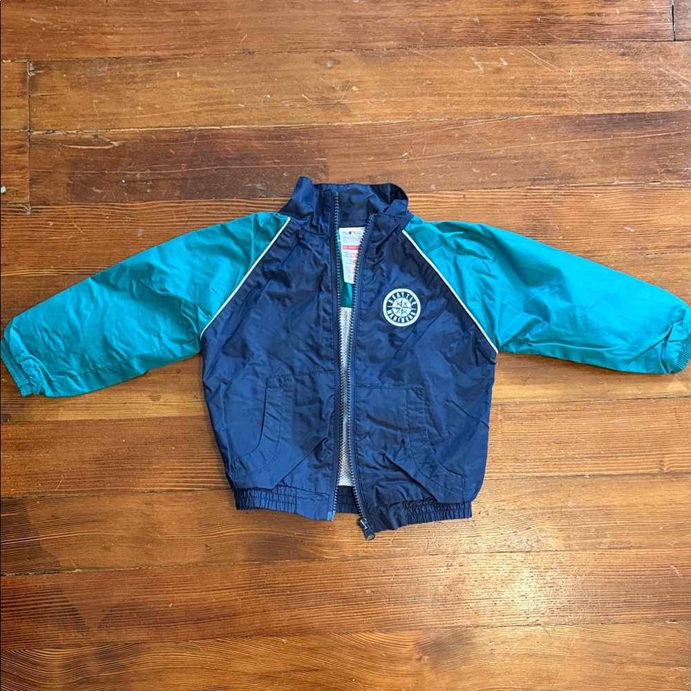 Genuine Merchandise Kids Jacket - Teal and Navy